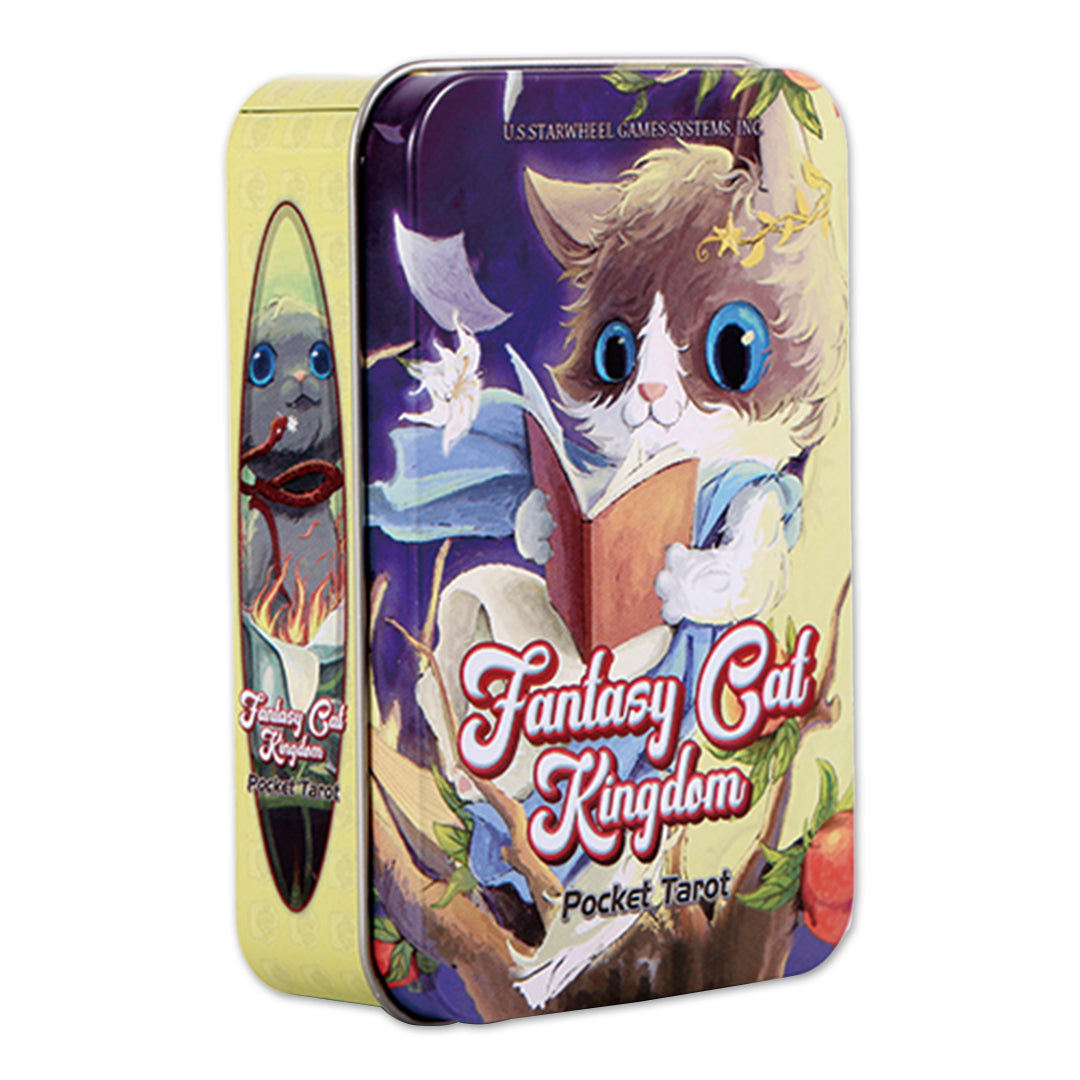 Fantasy Cat Kingdom Tarot Card