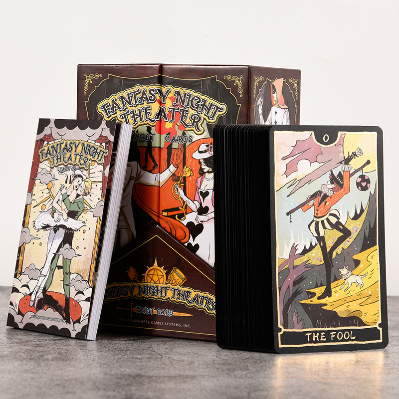 FANTYASY NIGHT THE ATER Tarot Card