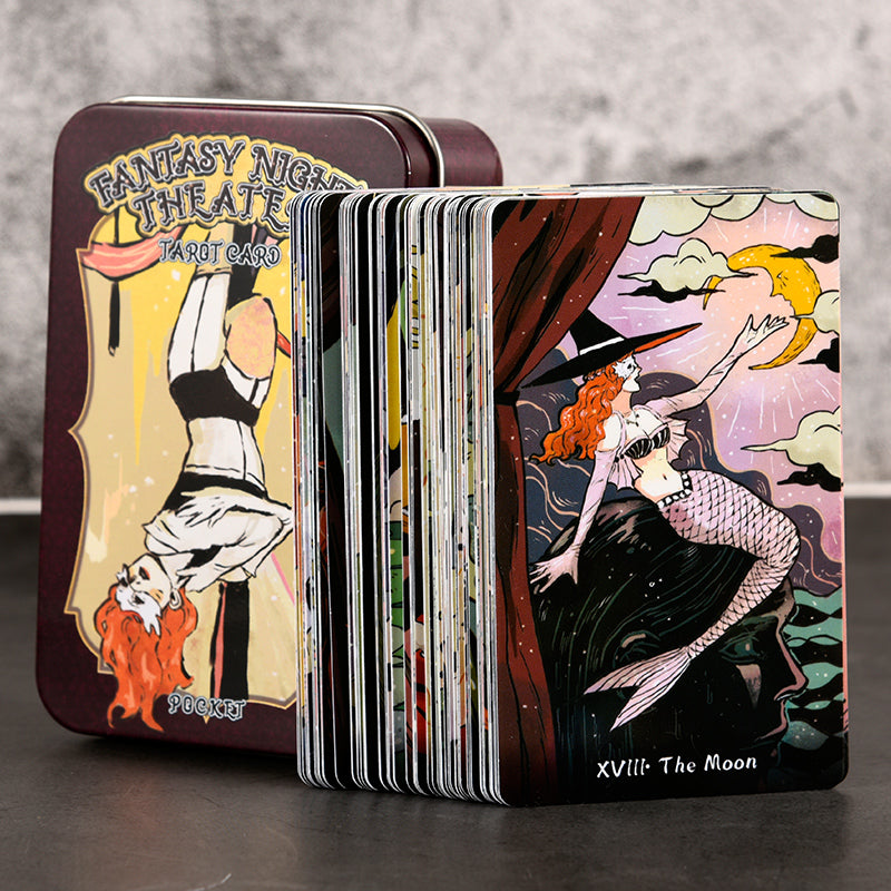 FANTYASY NIGHT THE ATER Tarot Card