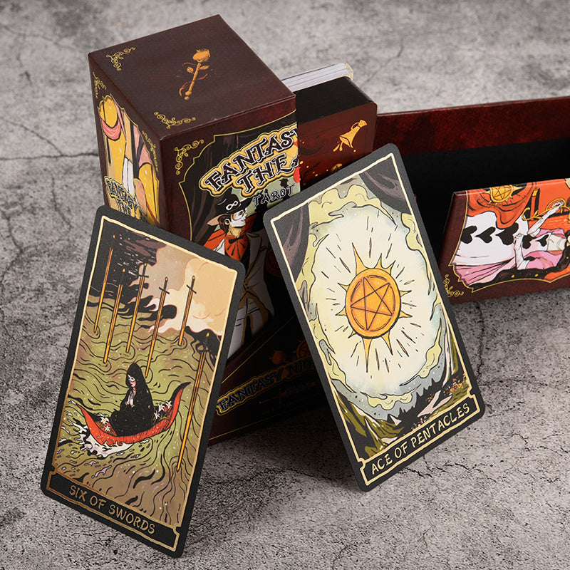 FANTYASY NIGHT THE ATER Tarot Card