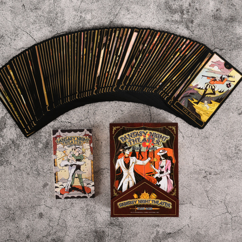 FANTYASY NIGHT THE ATER Tarot Card