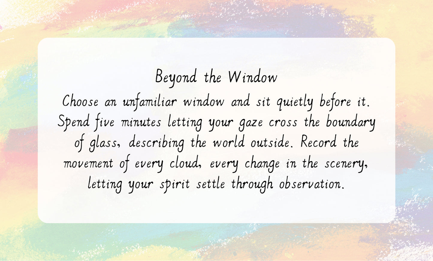 The cards antianxiety