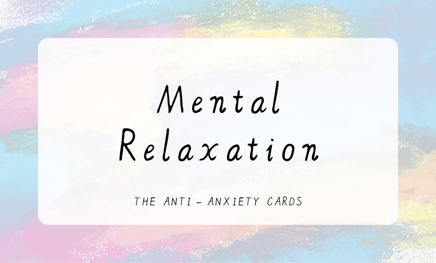 The cards antianxiety