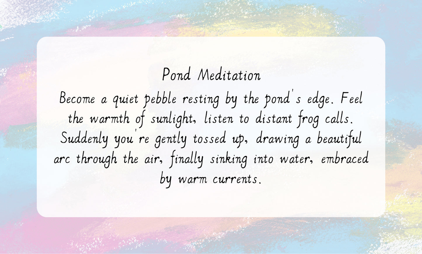 The cards antianxiety