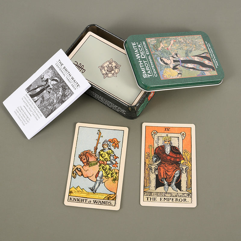 THE SMITH-WAITE CENTENNIAL TAROT DECK Portable version in a tin box