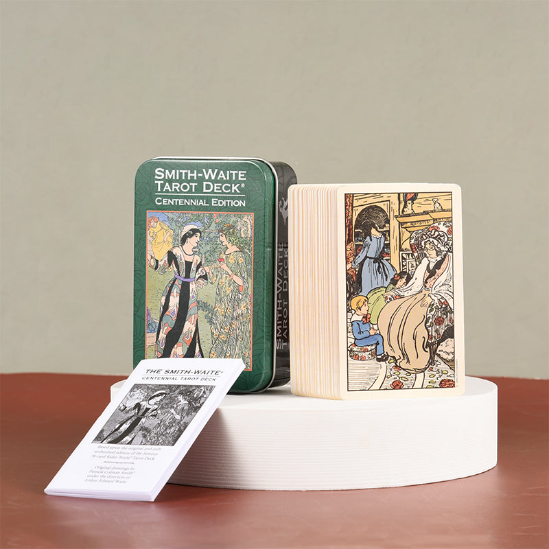 THE SMITH-WAITE CENTENNIAL TAROT DECK Portable version in a tin box